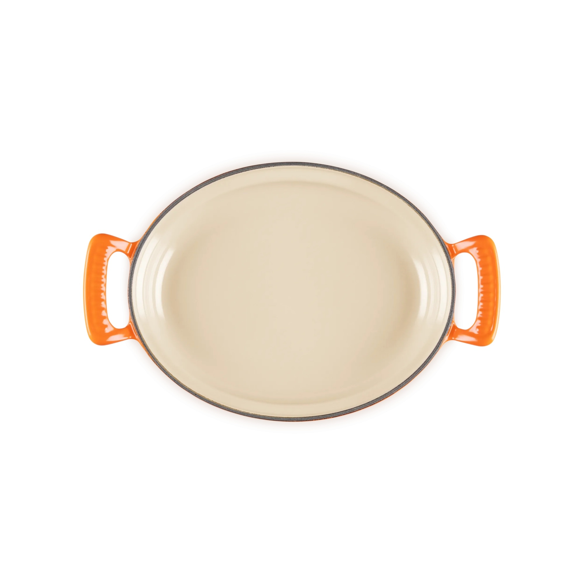 Imagen 3 de Cacerola multifunción oval Modern Heritage de hierro fundido Le Creuset - Volcánico Cacerola de 28 cm Volcánico
