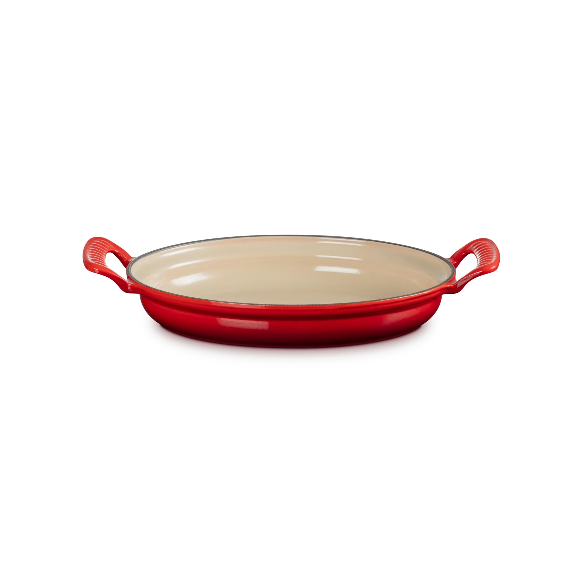 Imagen 2 de Cacerola multifunción oval Modern Heritage de hierro fundido Le Creuset - Cereza Cacerola de 28 cm Cereza