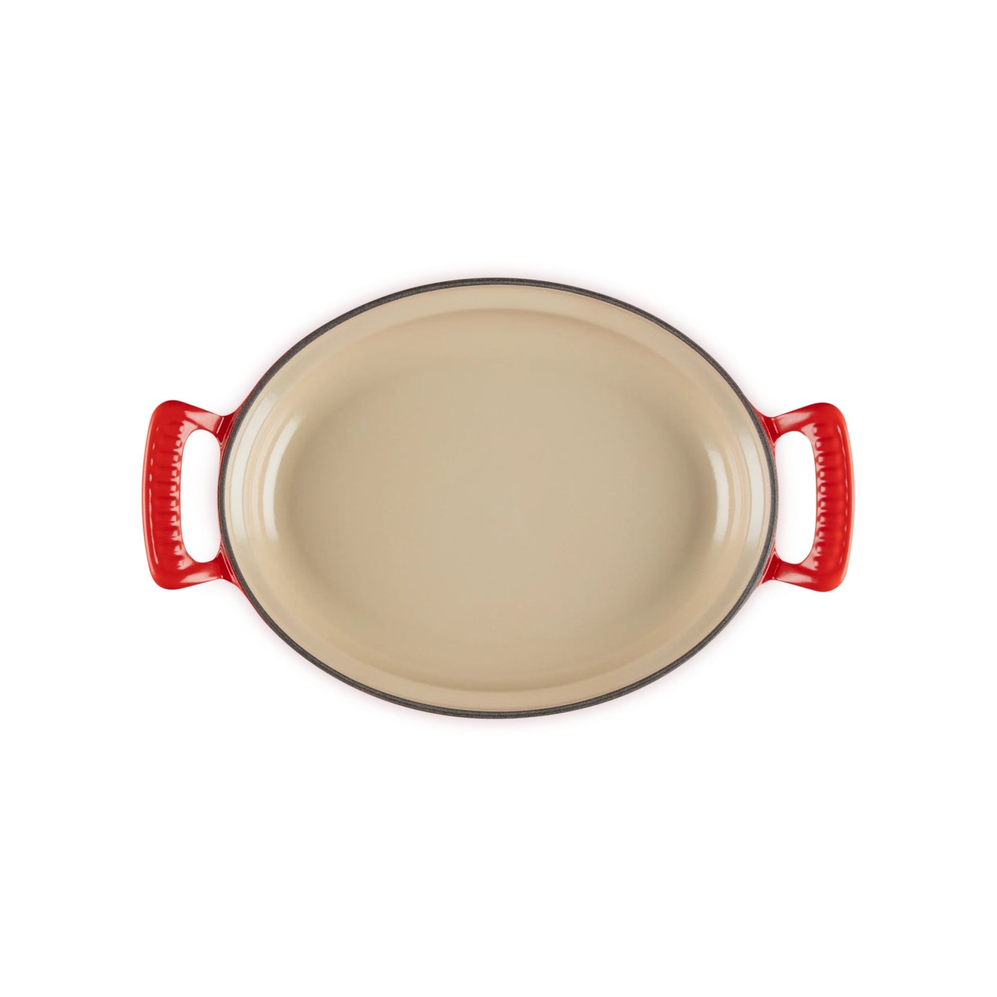 Imagen 3 de Cacerola multifunción oval Modern Heritage de hierro fundido Le Creuset - Cereza Cacerola de 28 cm Cereza