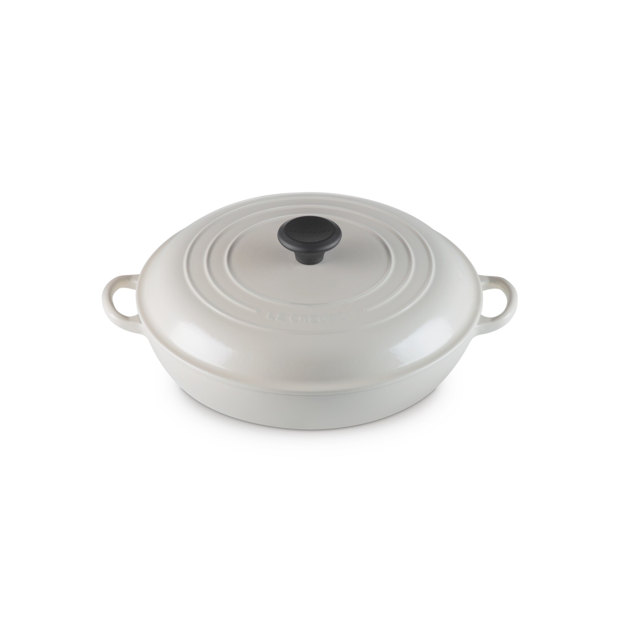 Cacerola baja de hierro fundido Le Creuset - Crema Cacerola de 27 cm Crema-2