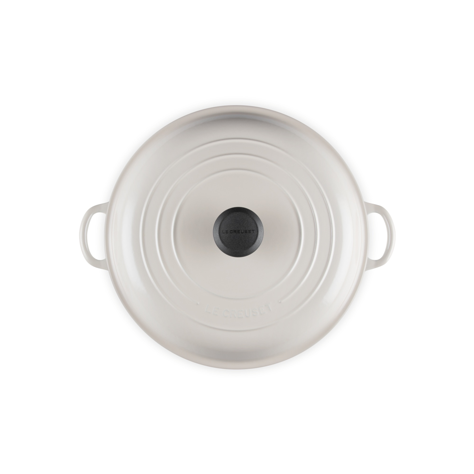 Cacerola baja de hierro fundido Le Creuset - Crema Cacerola de 27 cm Crema-5
