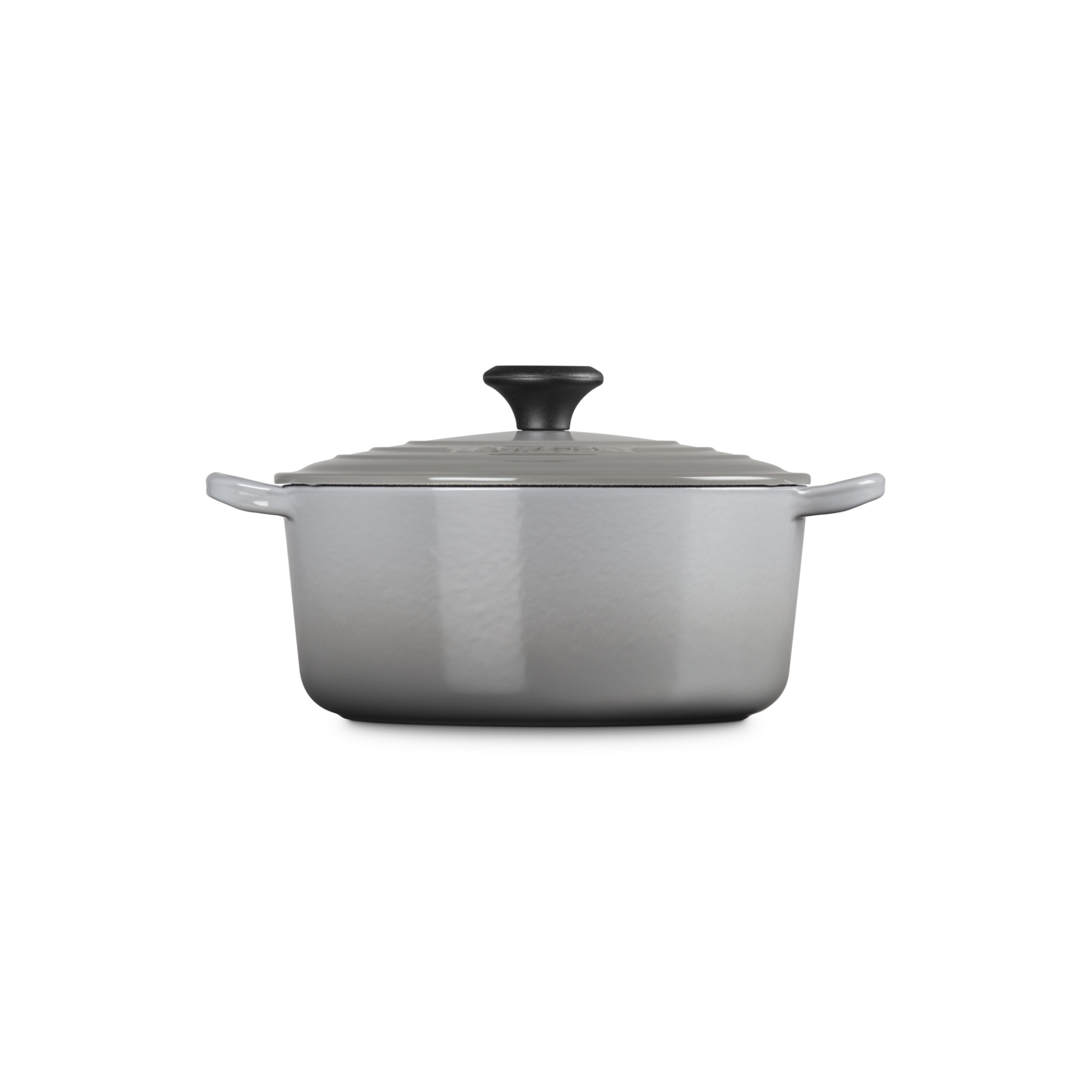 Cocotte redonda de hierro fundido Le Creuset - Gris claro 24 cm Gris claro-3