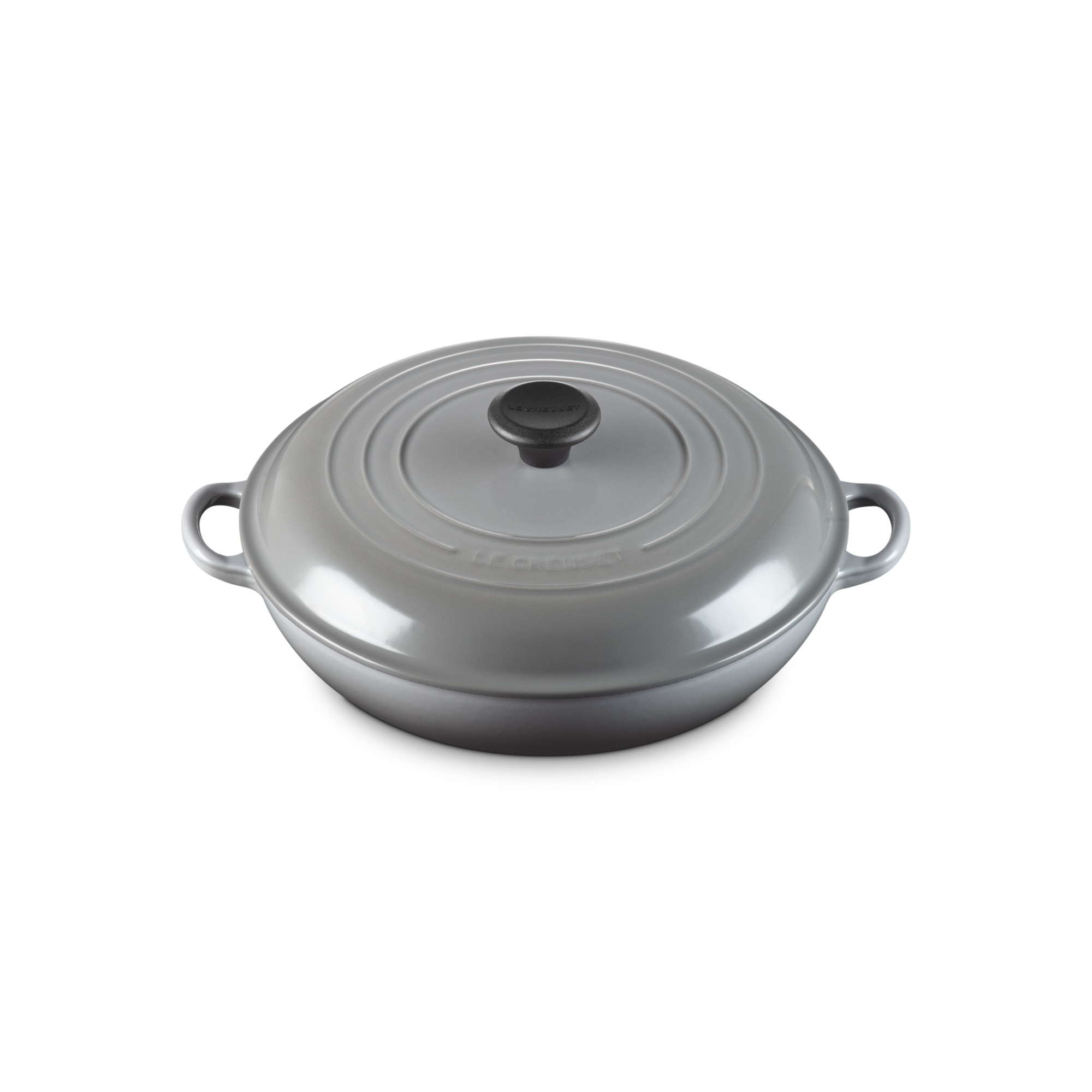 Cacerola baja de hierro fundido Le Creuset - Gris claro Cacerola de 30 cm Gris claro-2