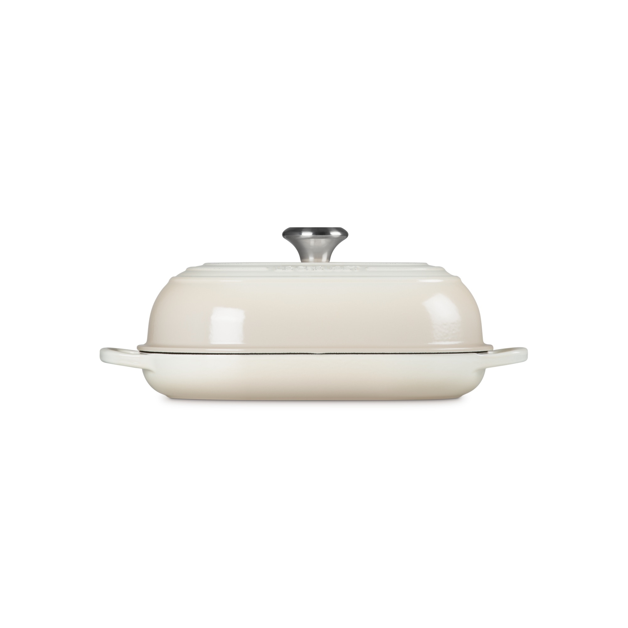 Imagen 3 de Cocotte oval para pan de hierro fundido Le Creuset - Merengue 29 cm Merengue