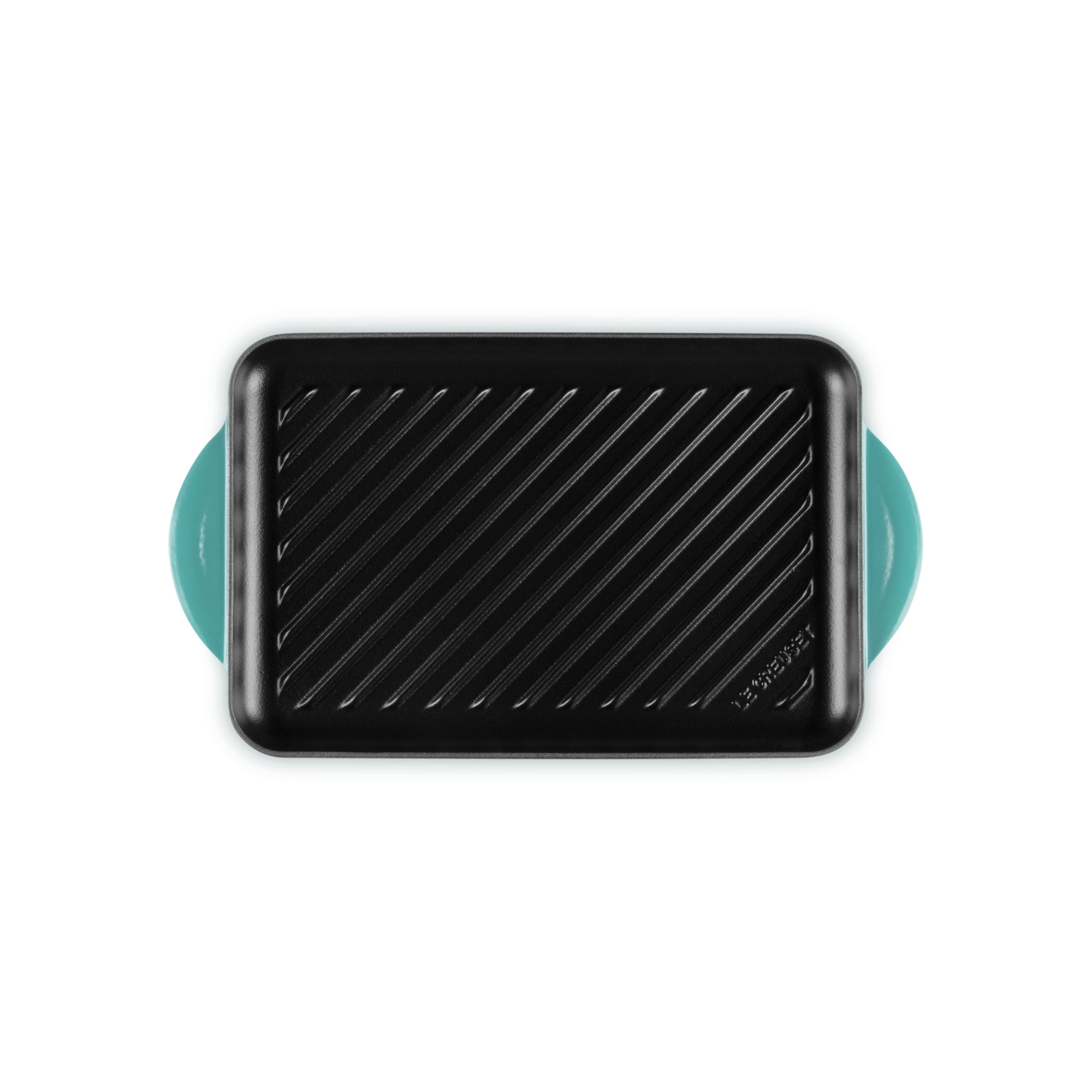 Parrilla rectangular de hierro fundido Le Creuset - Azul Pacífico Grill de 32 cm Azul Pacífico-3