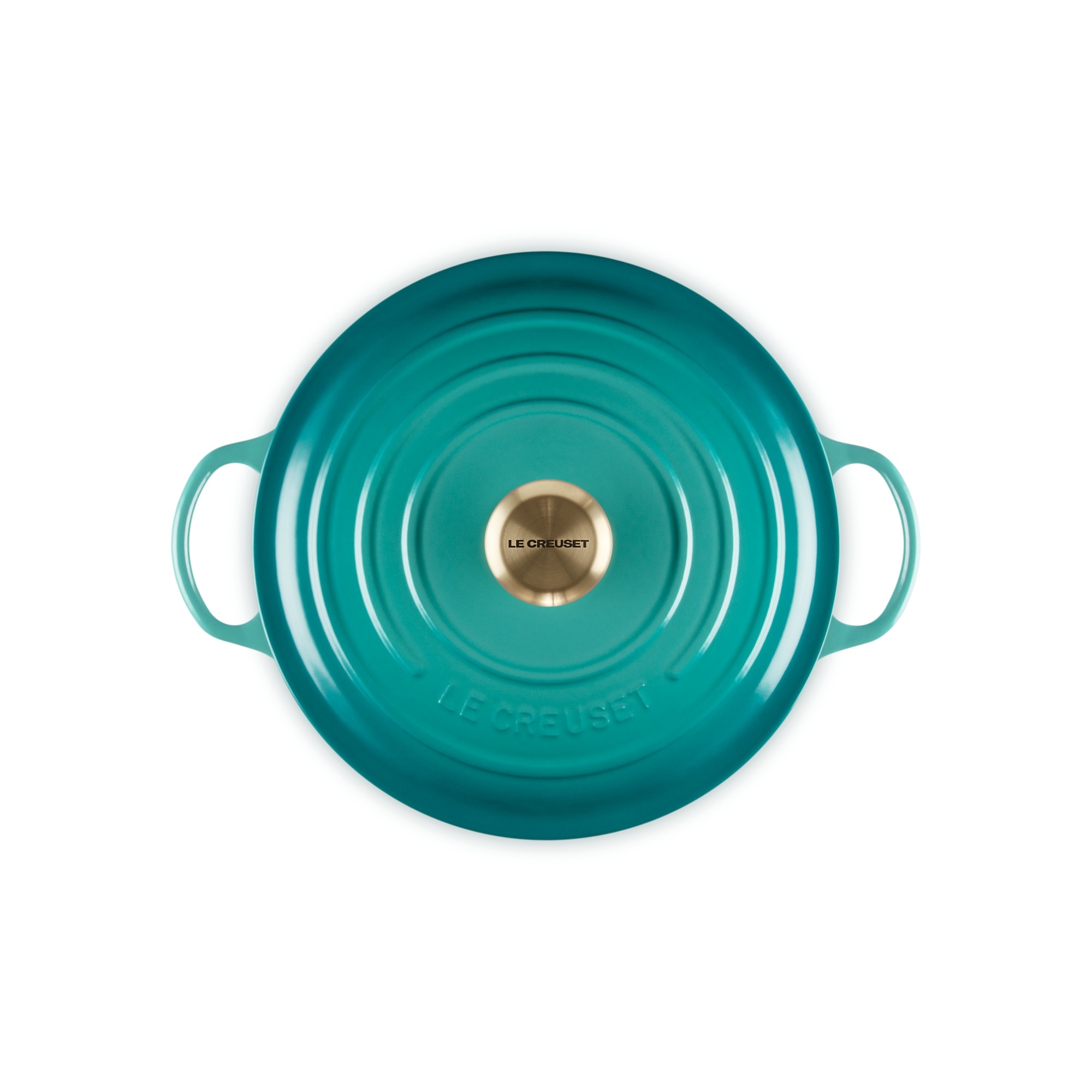 Marmita de hierro fundido Le Creuset - Azul Pacífico Cacerola de 26 cm Azul Pacífico-4