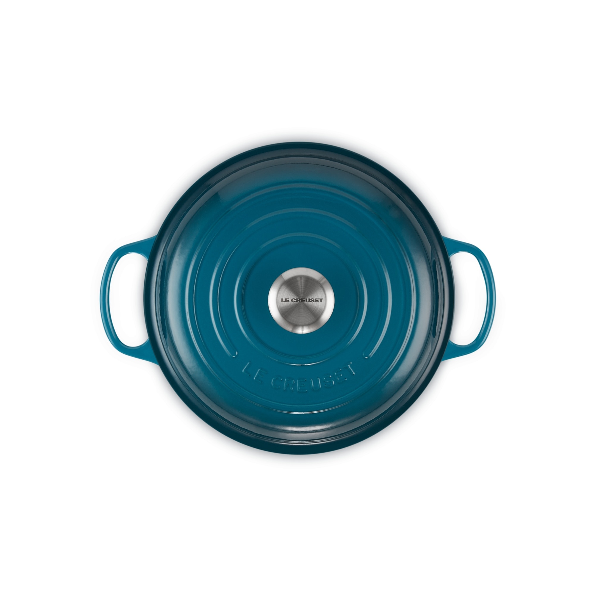Cacerola baja de hierro fundido Le Creuset - Turquesa Cacerola de 28 cm Turquesa-3