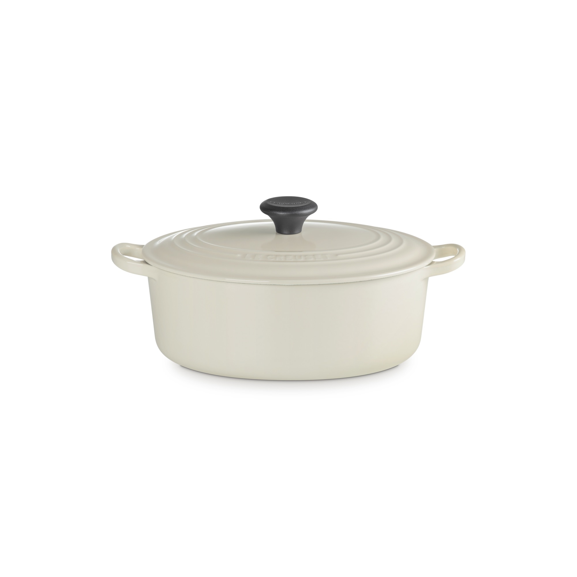Imagen 0 de Cocotte oval de hierro fundido Le Creuset Verde oscuro