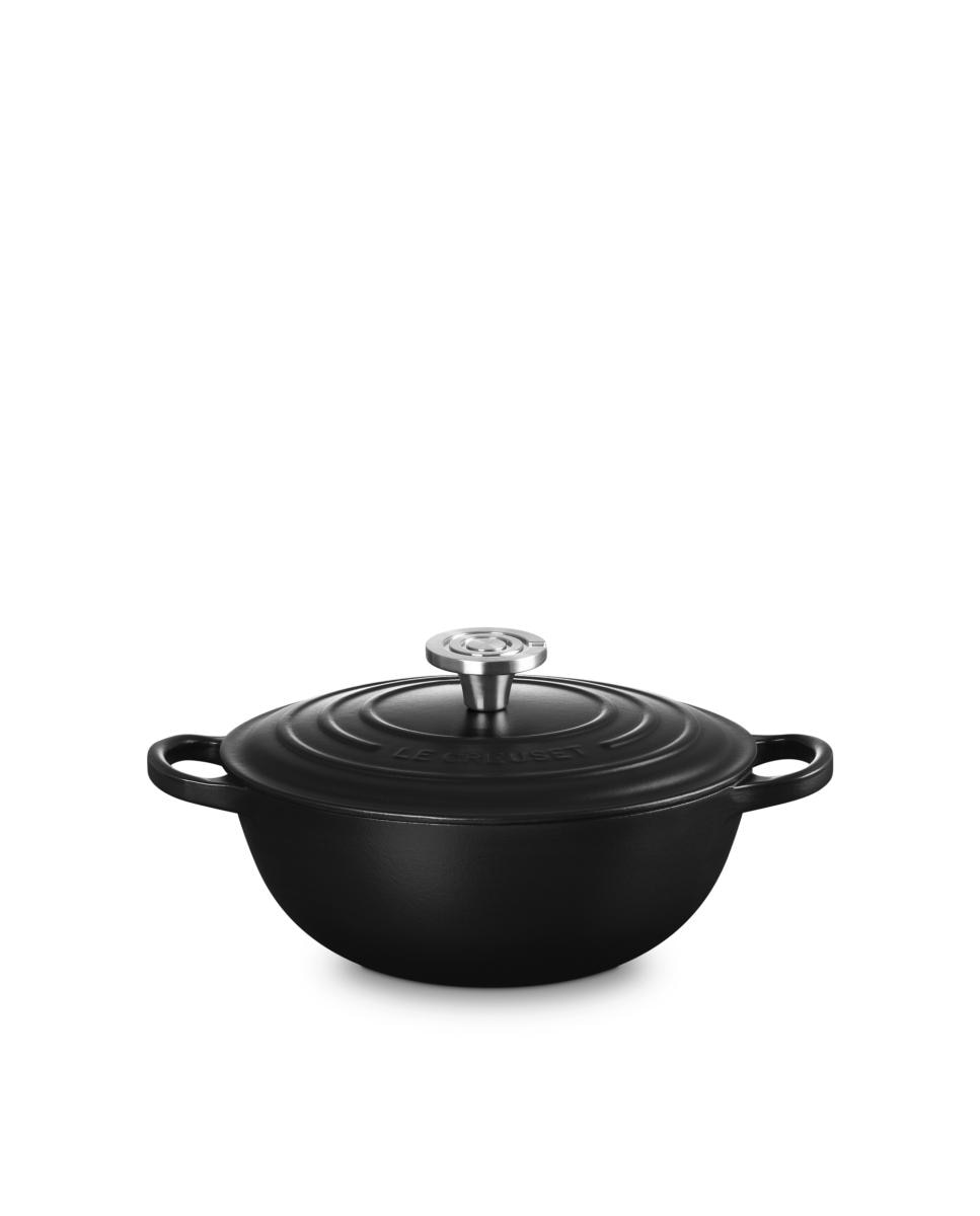 Marmita de hierro fundido Le Creuset - Negro mate Cacerola de 24 cm Negro mate-1