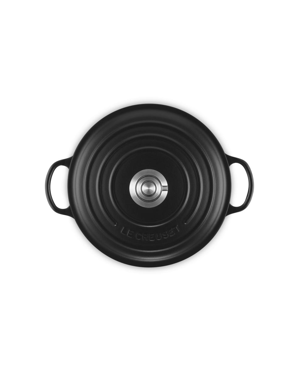 Marmita de hierro fundido Le Creuset - Negro mate Cacerola de 24 cm Negro mate-5