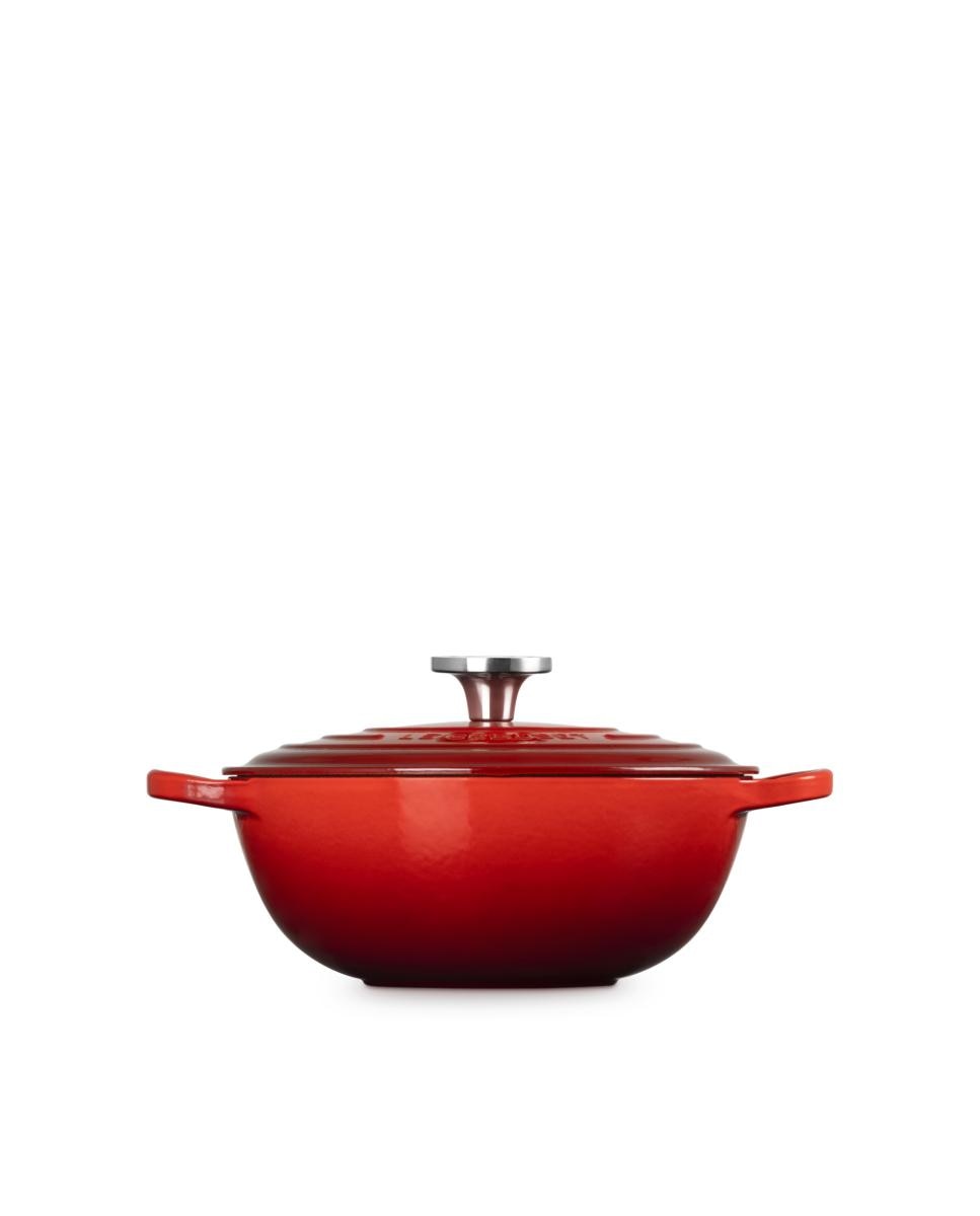 Marmita de hierro fundido Le Creuset - Cereza Cacerola de 24 cm Cereza-3