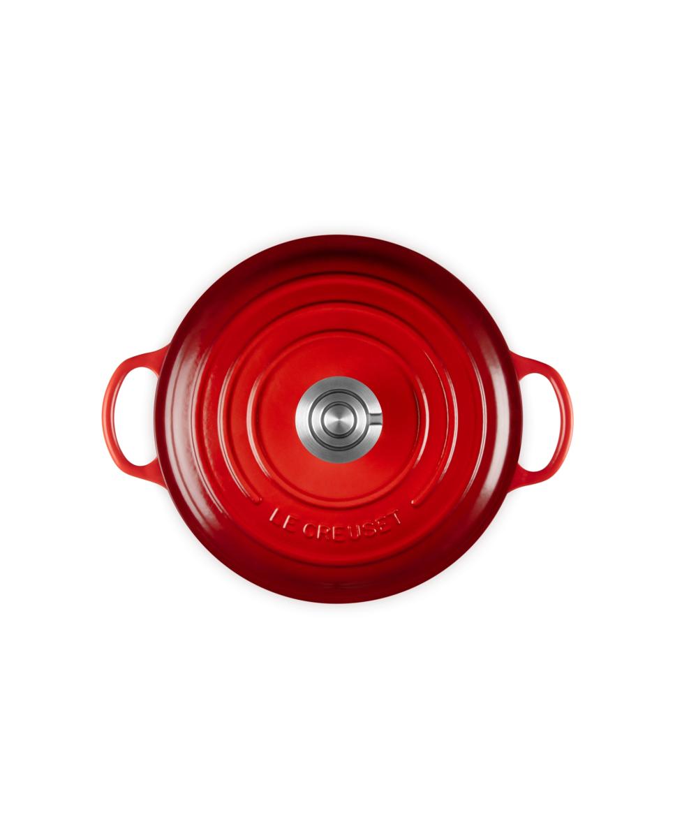 Marmita de hierro fundido Le Creuset - Cereza Cacerola de 24 cm Cereza-5