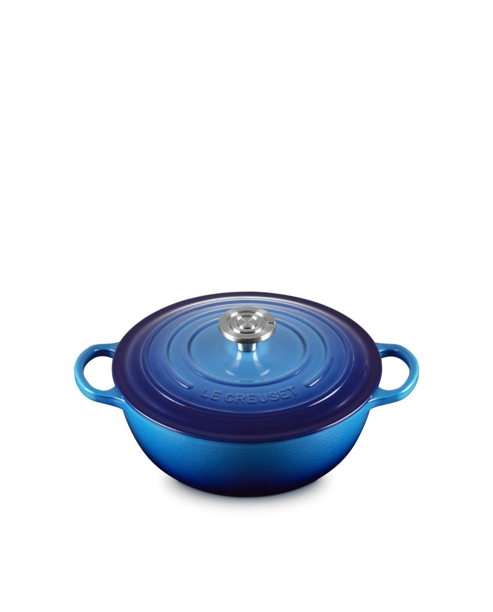 Marmita de hierro fundido Le Creuset - Azure Cacerola de 26 cm Azure-2