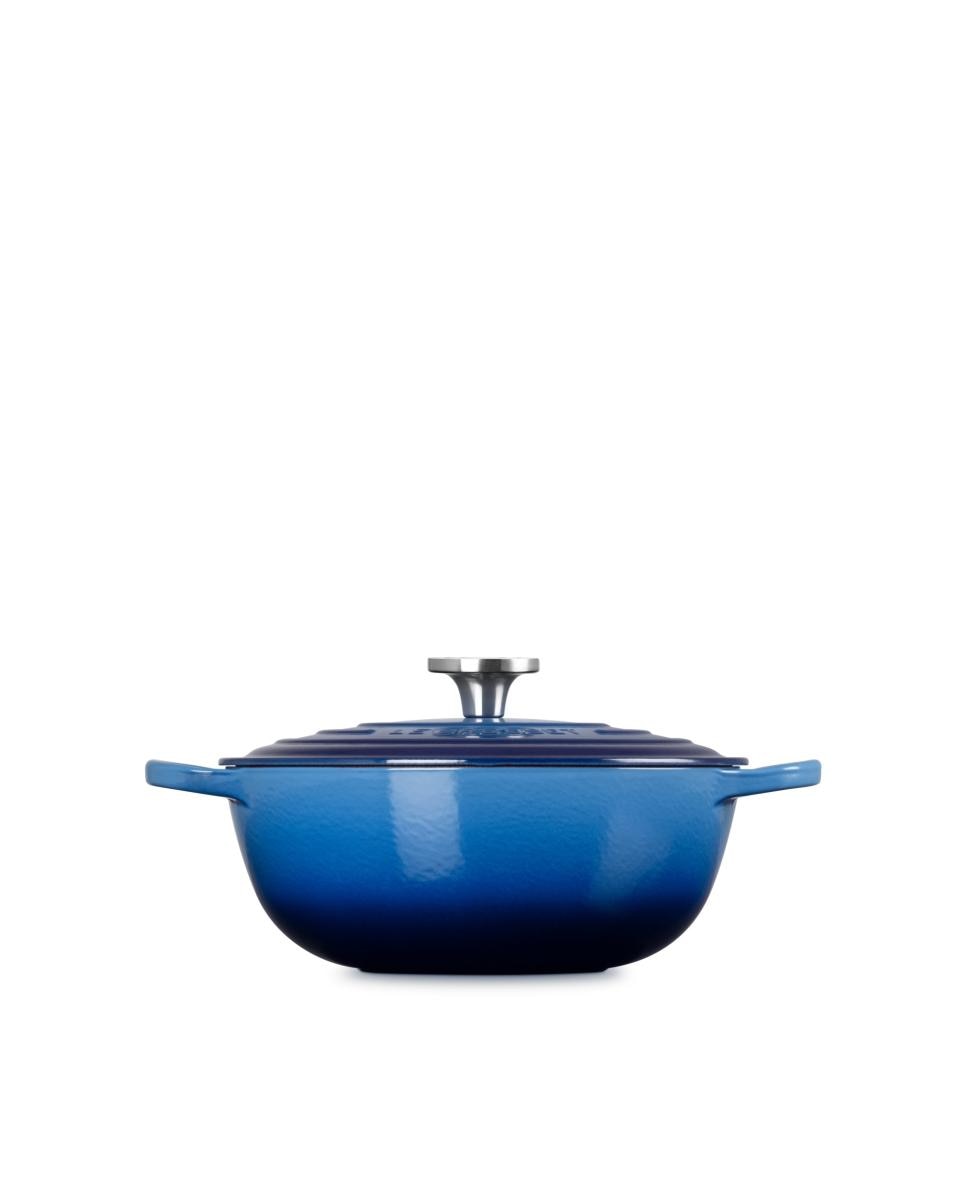 Marmita de hierro fundido Le Creuset - Azure Cacerola de 26 cm Azure-3