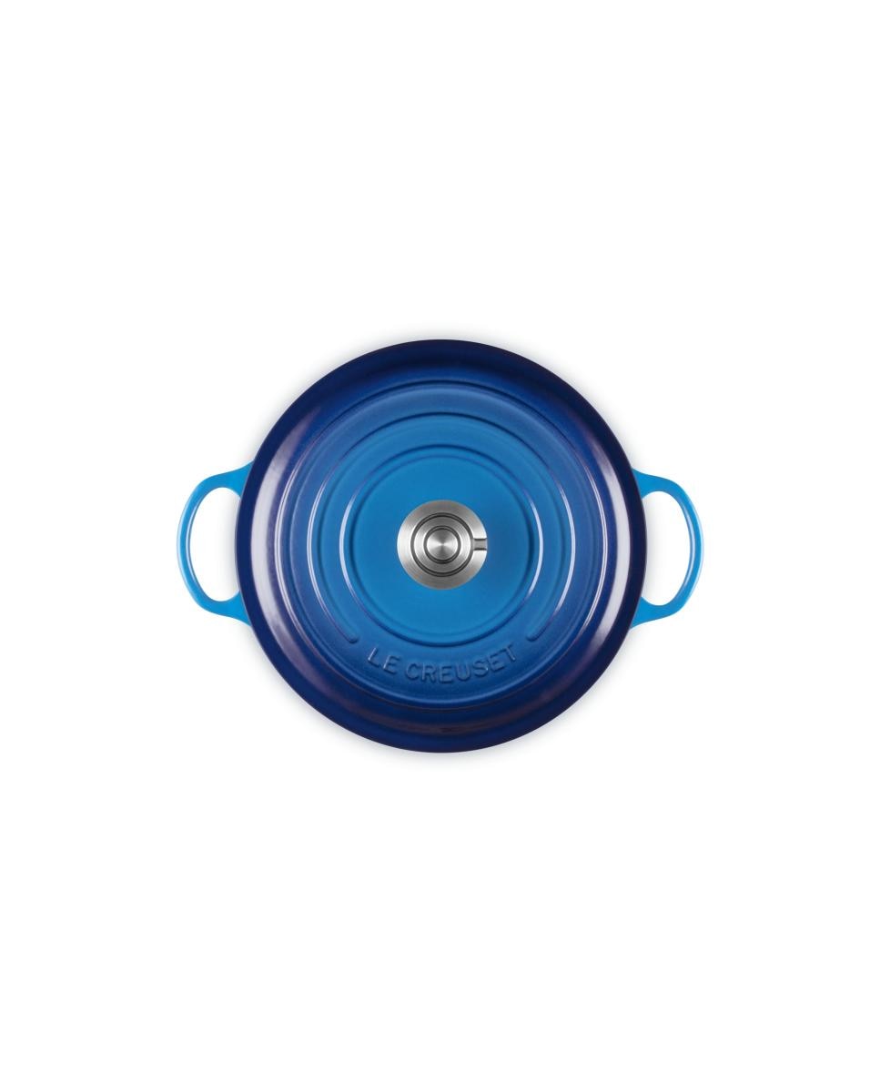 Marmita de hierro fundido Le Creuset - Azure Cacerola de 26 cm Azure-5
