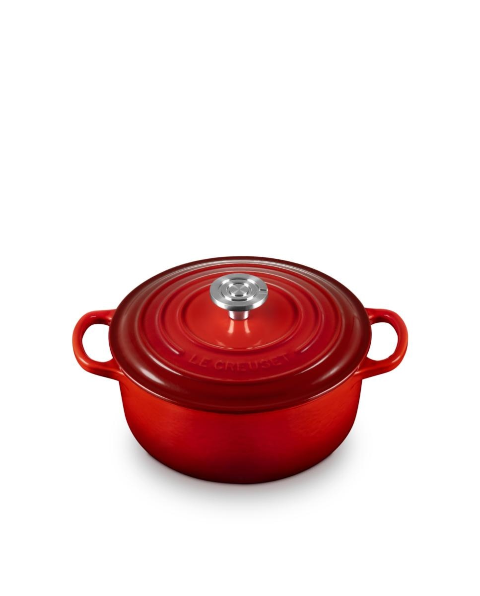 Cocotte redonda de hierro fundido Le Creuset - Cereza 18 cm Cereza-2