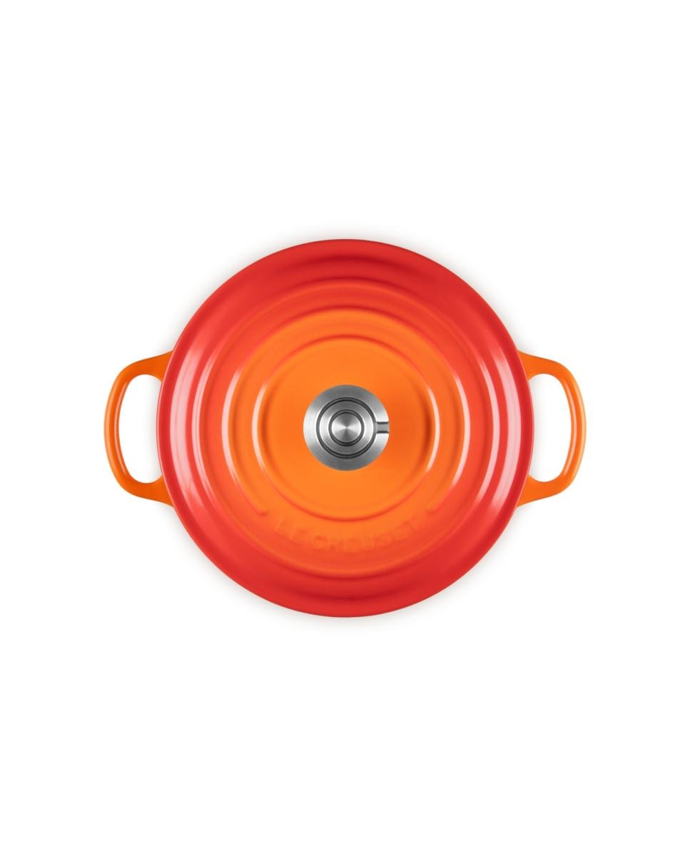 Cocotte redonda de hierro fundido Le Creuset - Volcánico 18 cm Volcánico-5