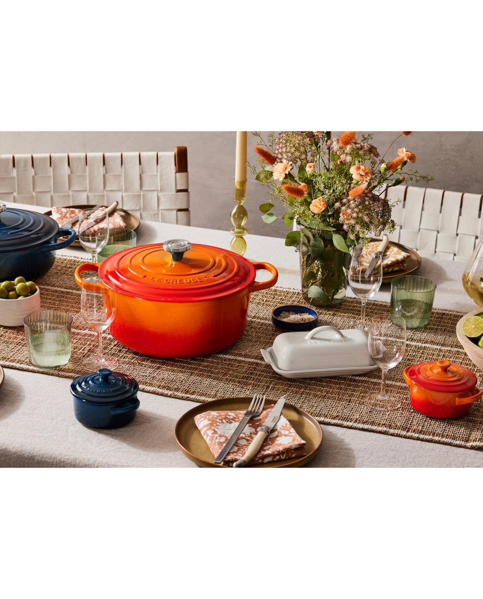 Cocotte redonda de hierro fundido Le Creuset - Volcánico 18 cm Volcánico-6