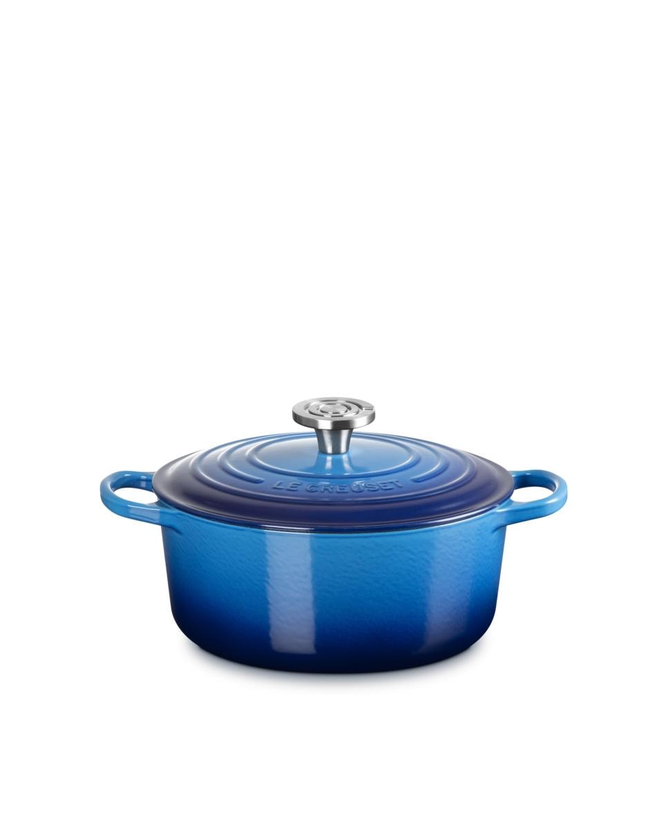 Cocotte redonda de hierro fundido Le Creuset - Azulón 18 cm Azulón-1