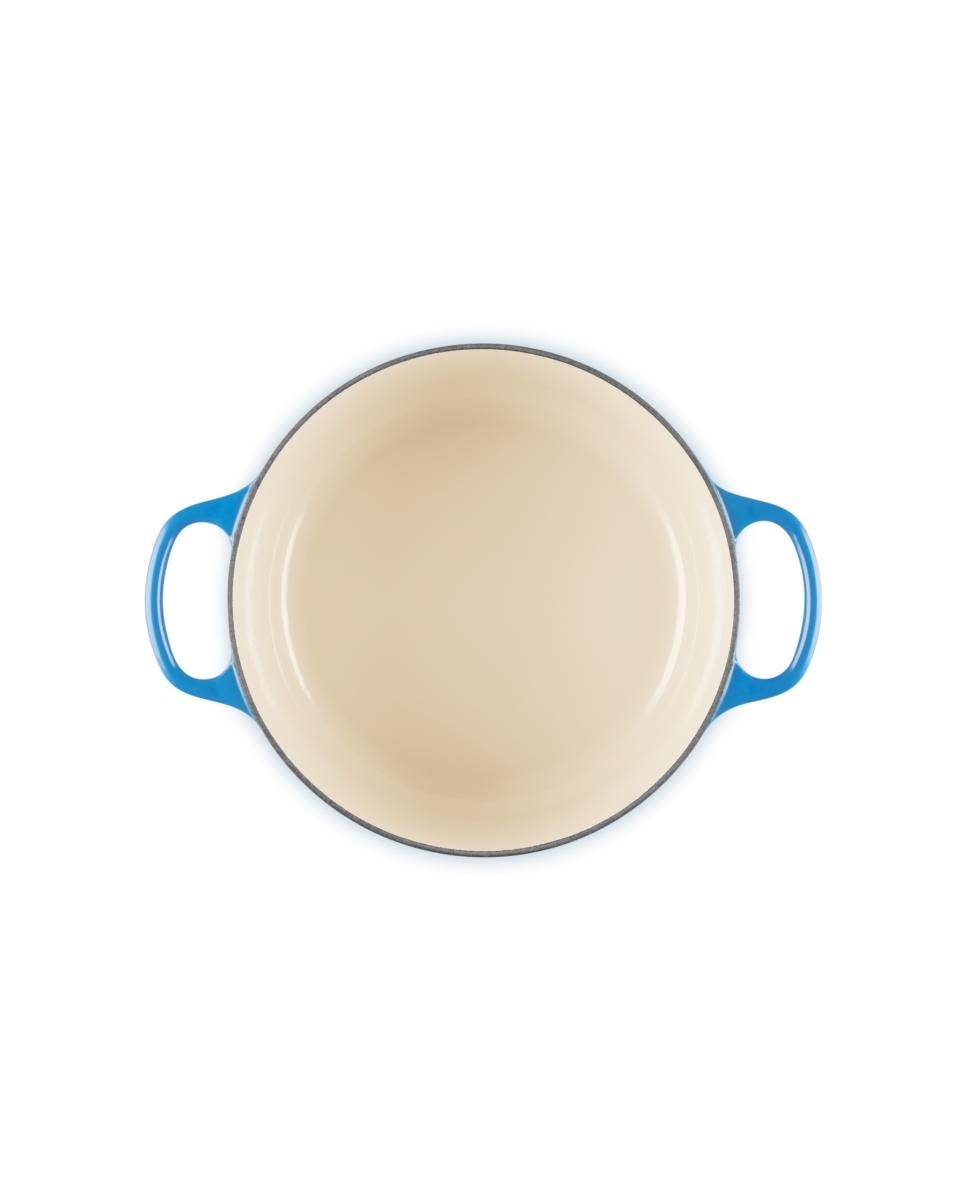 Cocotte redonda de hierro fundido Le Creuset - Azulón 18 cm Azulón-4