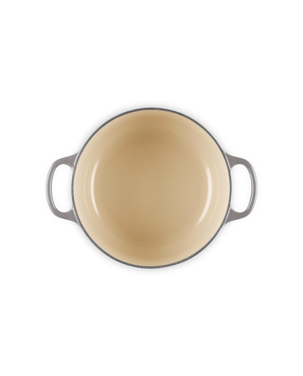 Cocotte redonda de hierro fundido Le Creuset - Gris 20 cm Gris-4