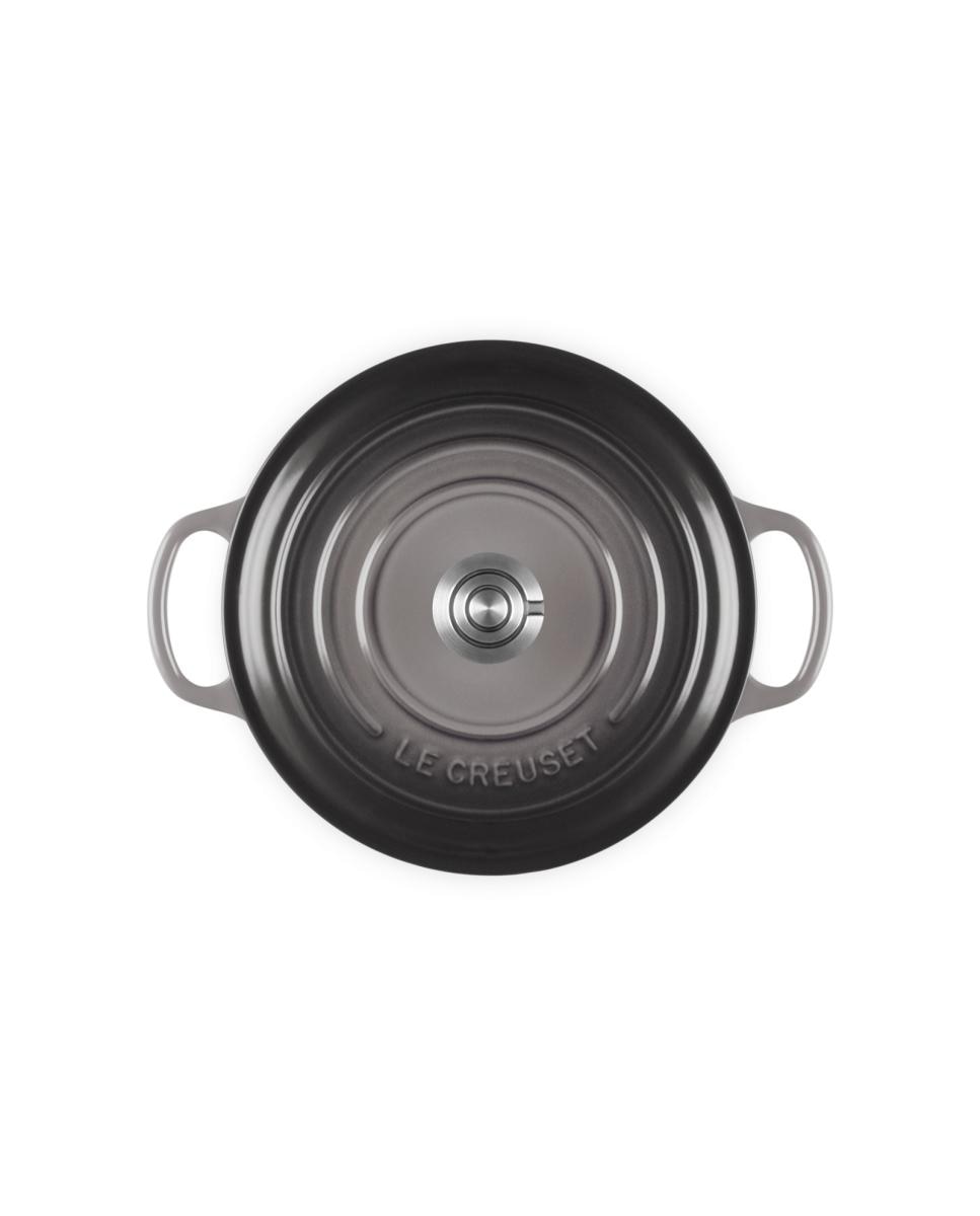 Cocotte redonda de hierro fundido Le Creuset - Gris 20 cm Gris-5