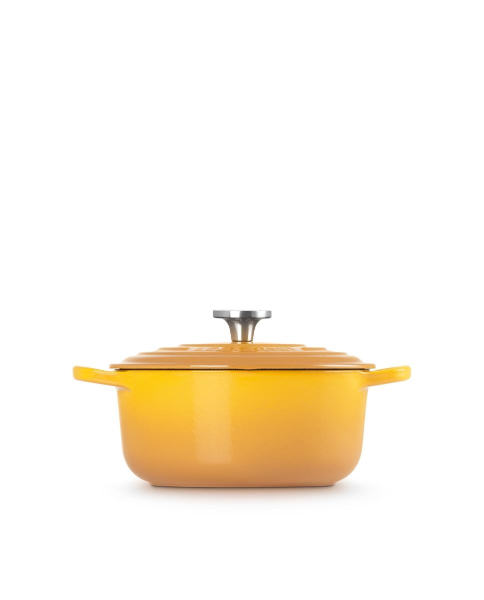 Cocotte redonda de hierro fundido Le Creuset - Mostaza 20 cm Mostaza-3