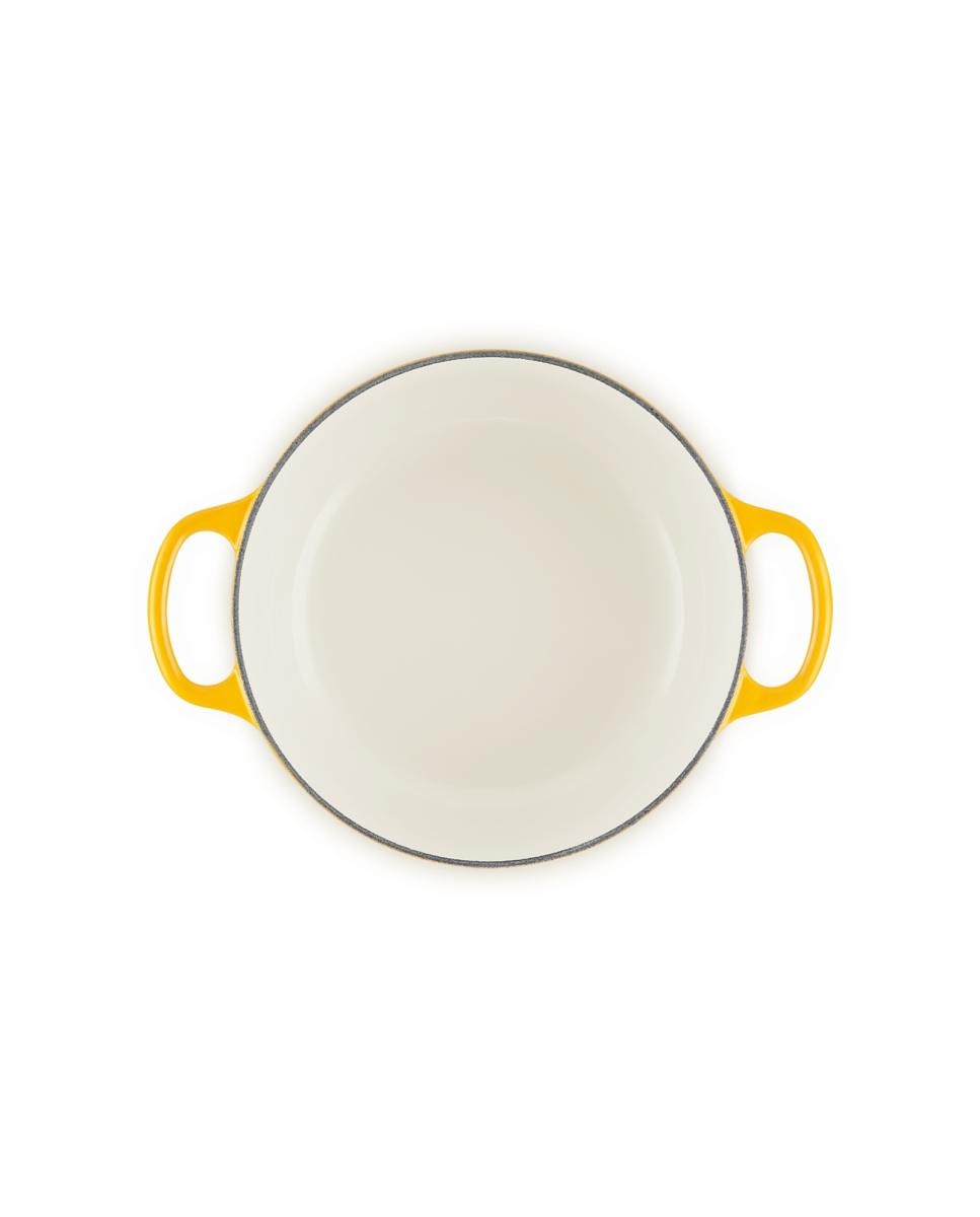 Cocotte redonda de hierro fundido Le Creuset - Mostaza 20 cm Mostaza-4