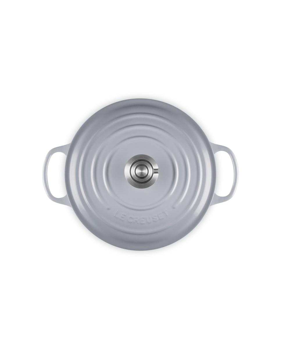 Cocotte redonda de hierro fundido Le Creuset - Gris ártico 24 cm Gris ártico-5