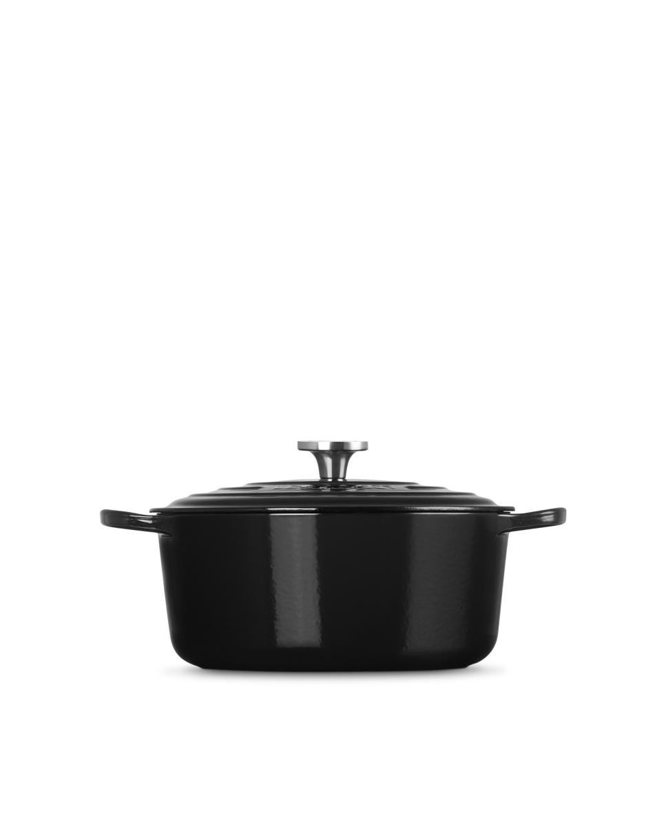 Imagen 3 de Cocotte redonda de hierro fundido Le Creuset - Negro Ónix 24 cm Negro Ónix