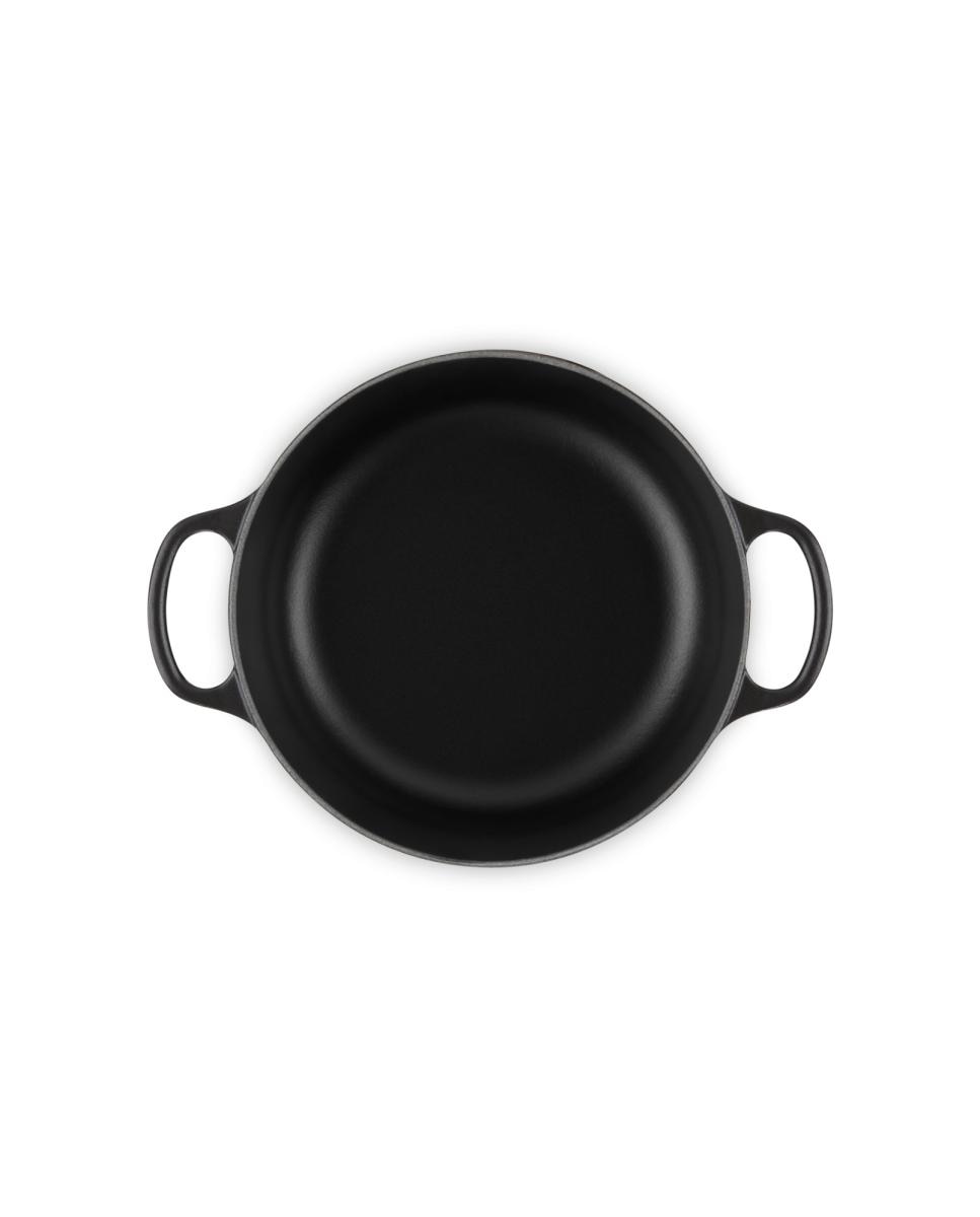 Cocotte oval de hierro fundido Le Creuset - Negro mate 26 cm Negro mate-4