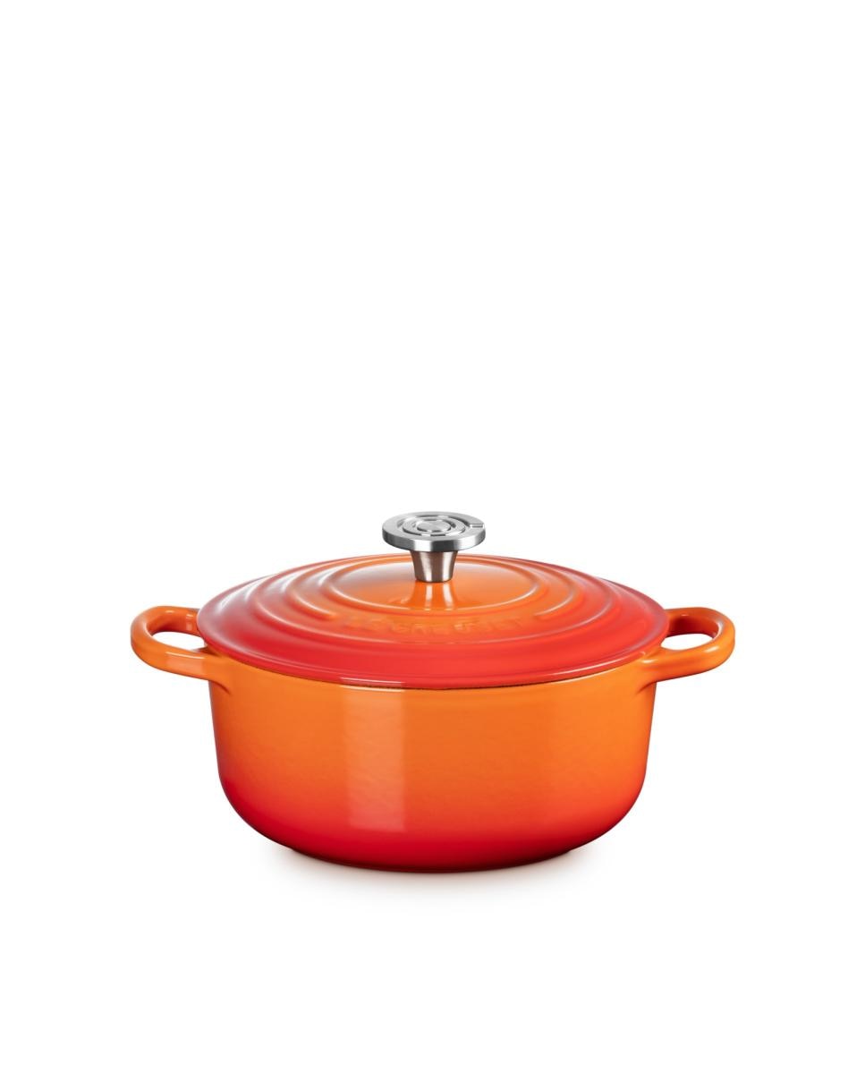Cocotte redonda de hierro fundido Le Creuset
