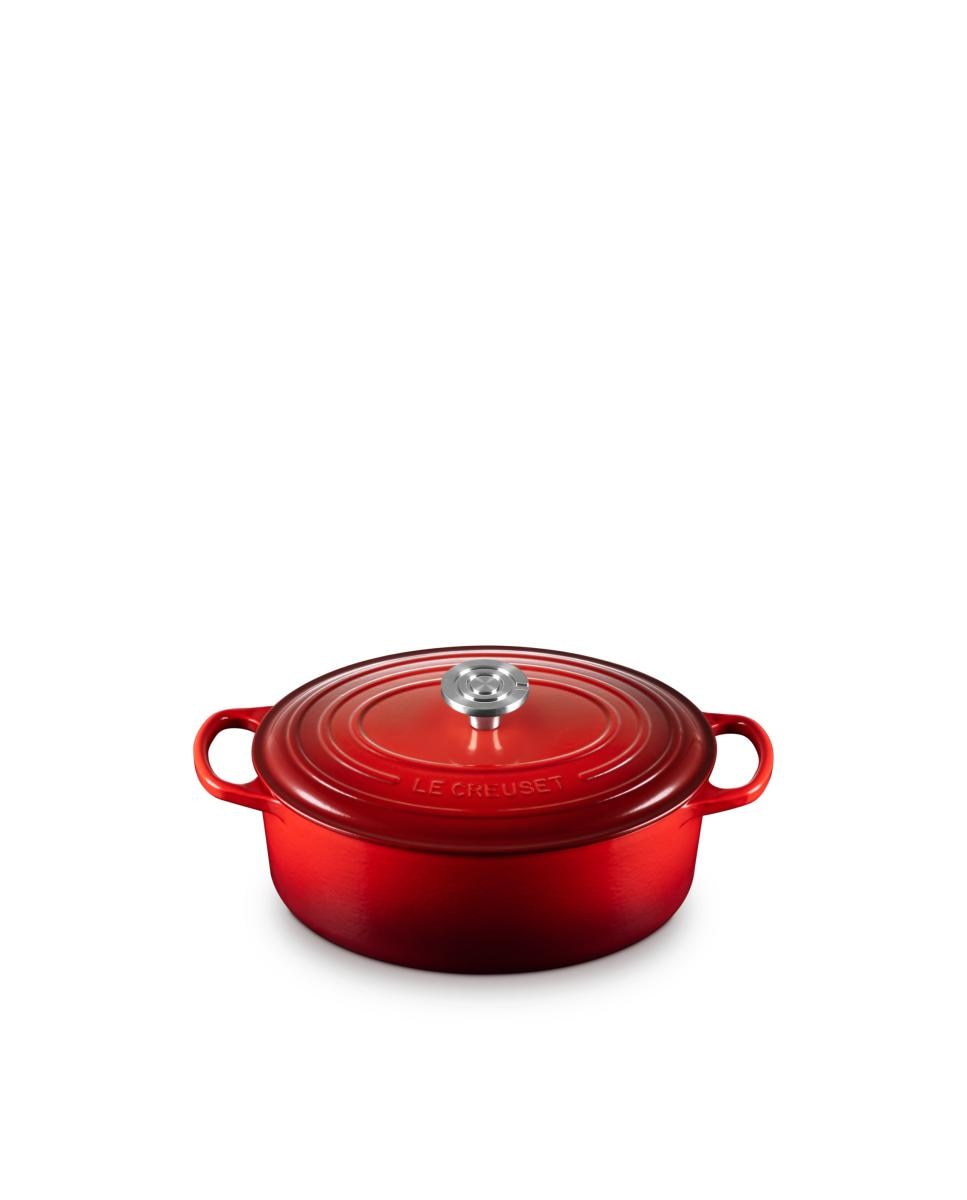 Cocotte oval de hierro fundido Le Creuset - Cereza 27 cm Cereza-2