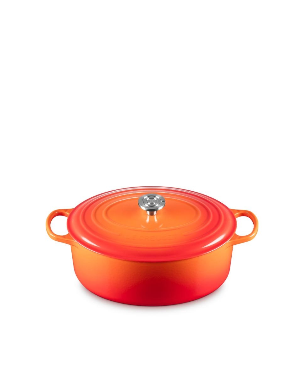 Cocotte oval de hierro fundido Le Creuset - Volcánico 27 cm Volcánico-2