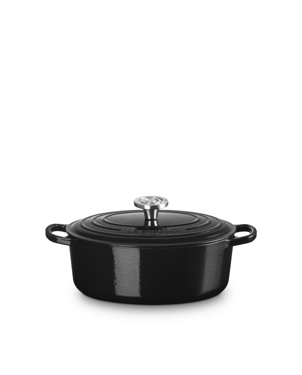 Cocotte oval de hierro fundido Le Creuset - Negro Ónix 27 cm Negro Ónix-1