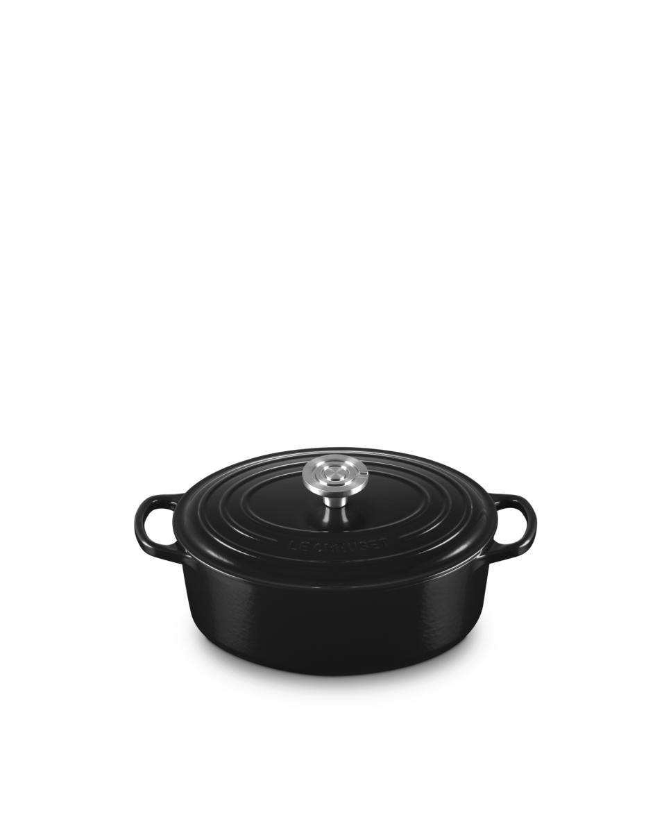 Cocotte oval de hierro fundido Le Creuset - Negro Ónix 27 cm Negro Ónix-2