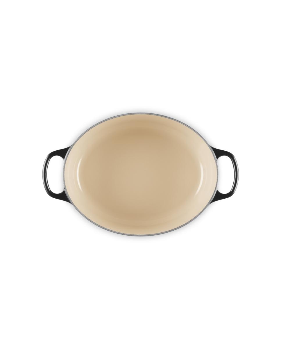 Cocotte oval de hierro fundido Le Creuset - Negro Ónix 27 cm Negro Ónix-4
