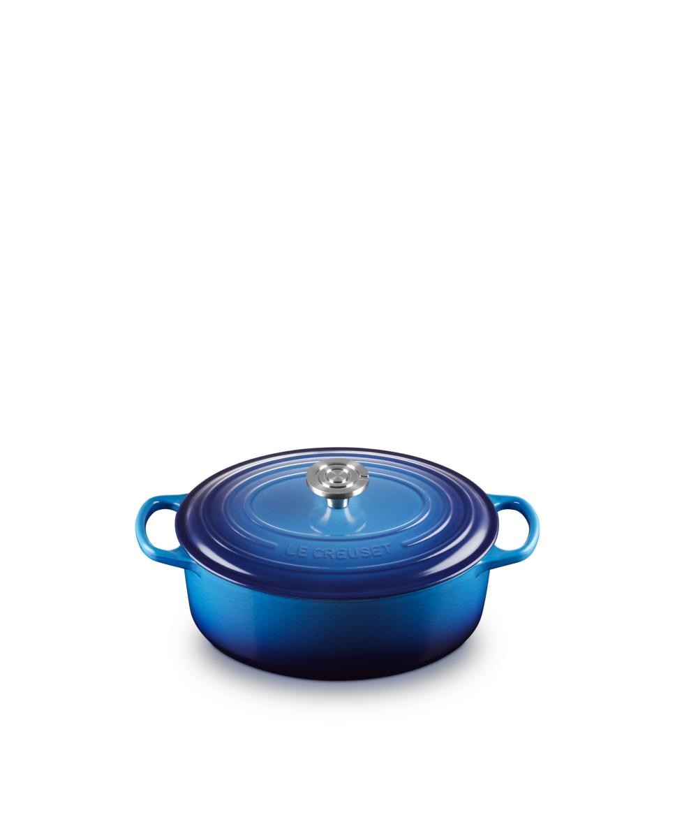 Cocotte oval de hierro fundido Le Creuset - Azure 27 cm Azure-2