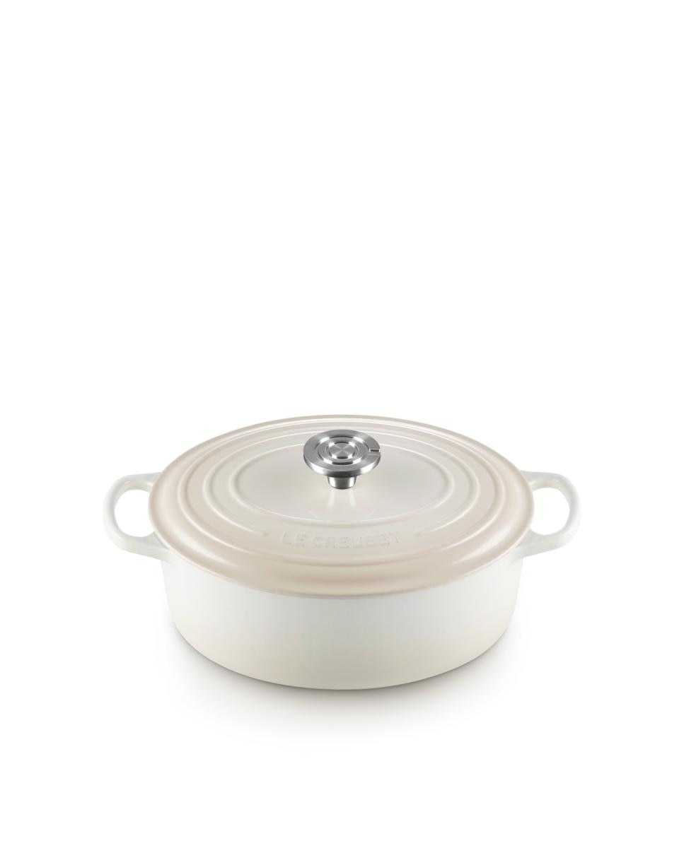 Cocotte oval de hierro fundido Le Creuset - Merengue 27 cm Merengue-2