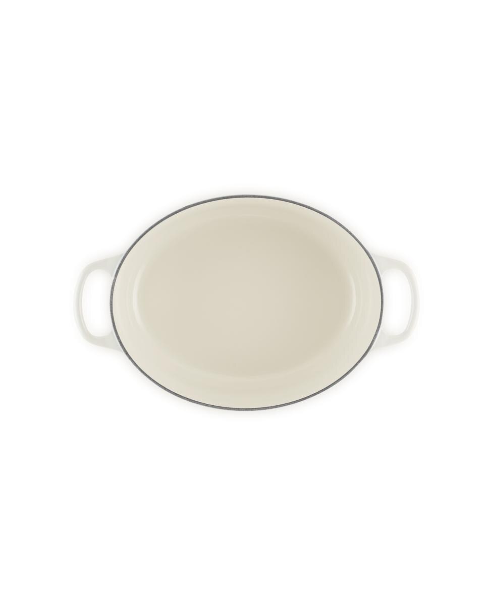 Cocotte oval de hierro fundido Le Creuset - Merengue 27 cm Merengue-4
