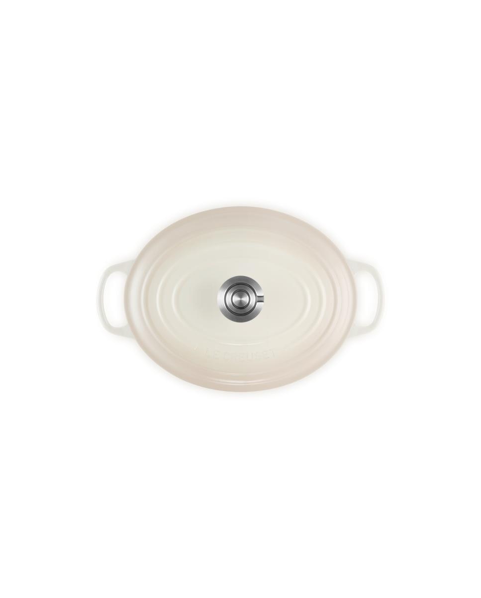 Cocotte oval de hierro fundido Le Creuset - Merengue 27 cm Merengue-5