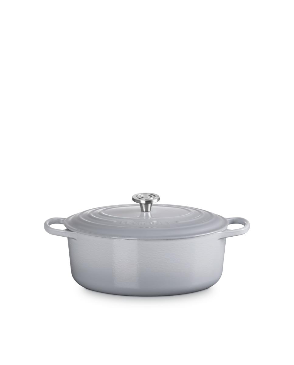 Cocotte oval de hierro fundido Le Creuset - Gris ártico 31 cm Gris ártico-1