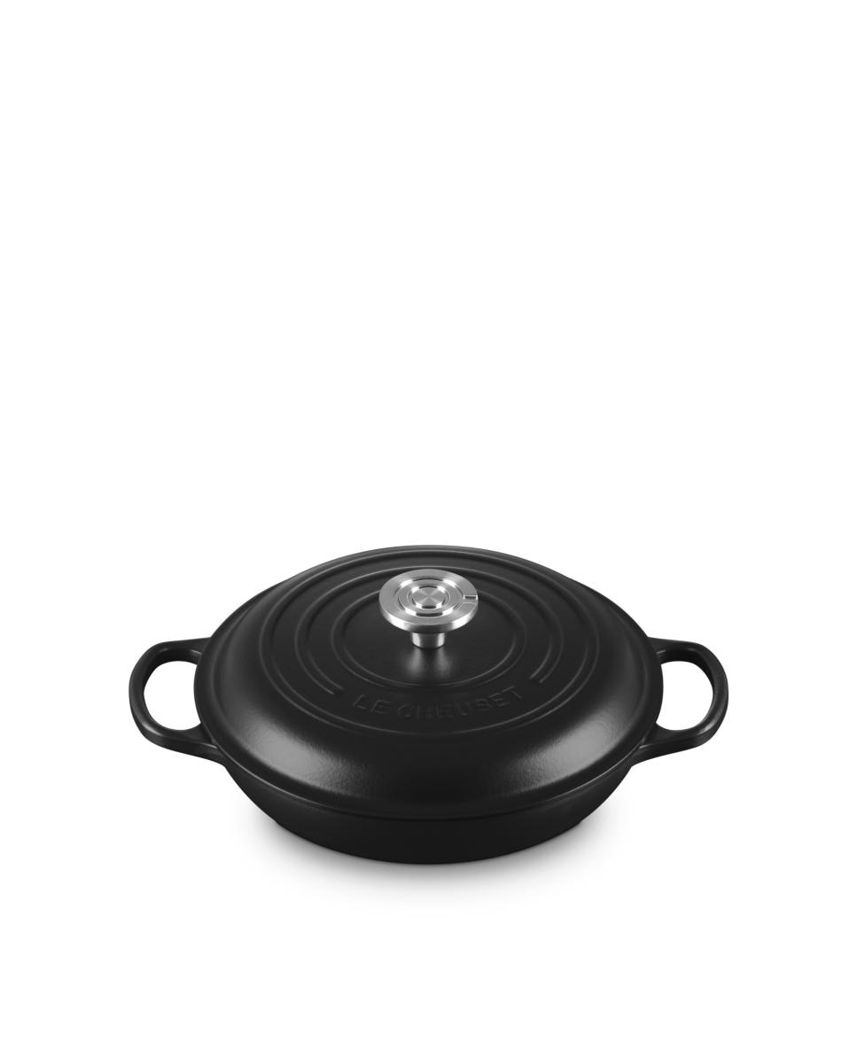 Cacerola baja de hierro fundido Le Creuset - Negro mate Cacerola de 26 cm Negro mate-2