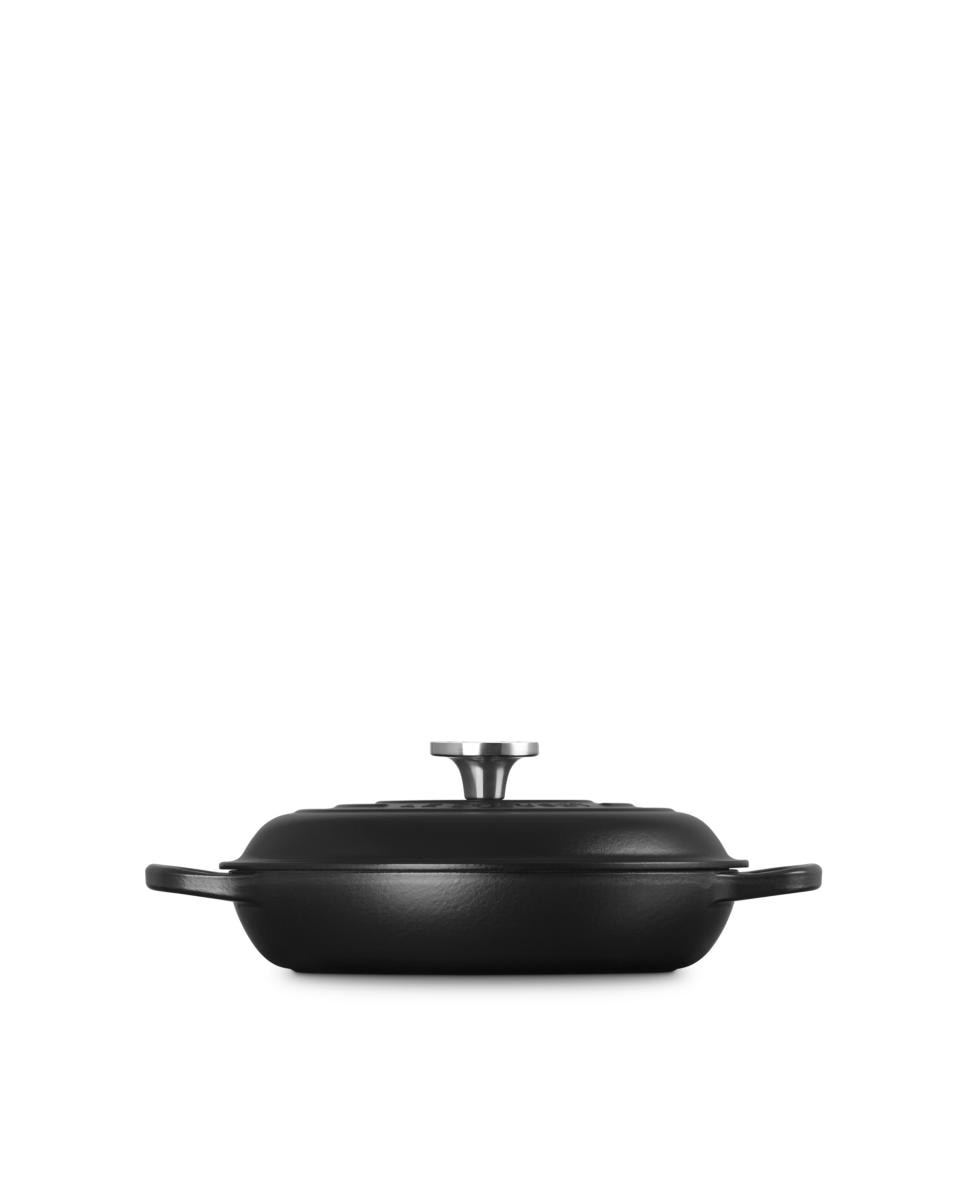 Cacerola baja de hierro fundido Le Creuset - Negro mate Cacerola de 26 cm Negro mate-3