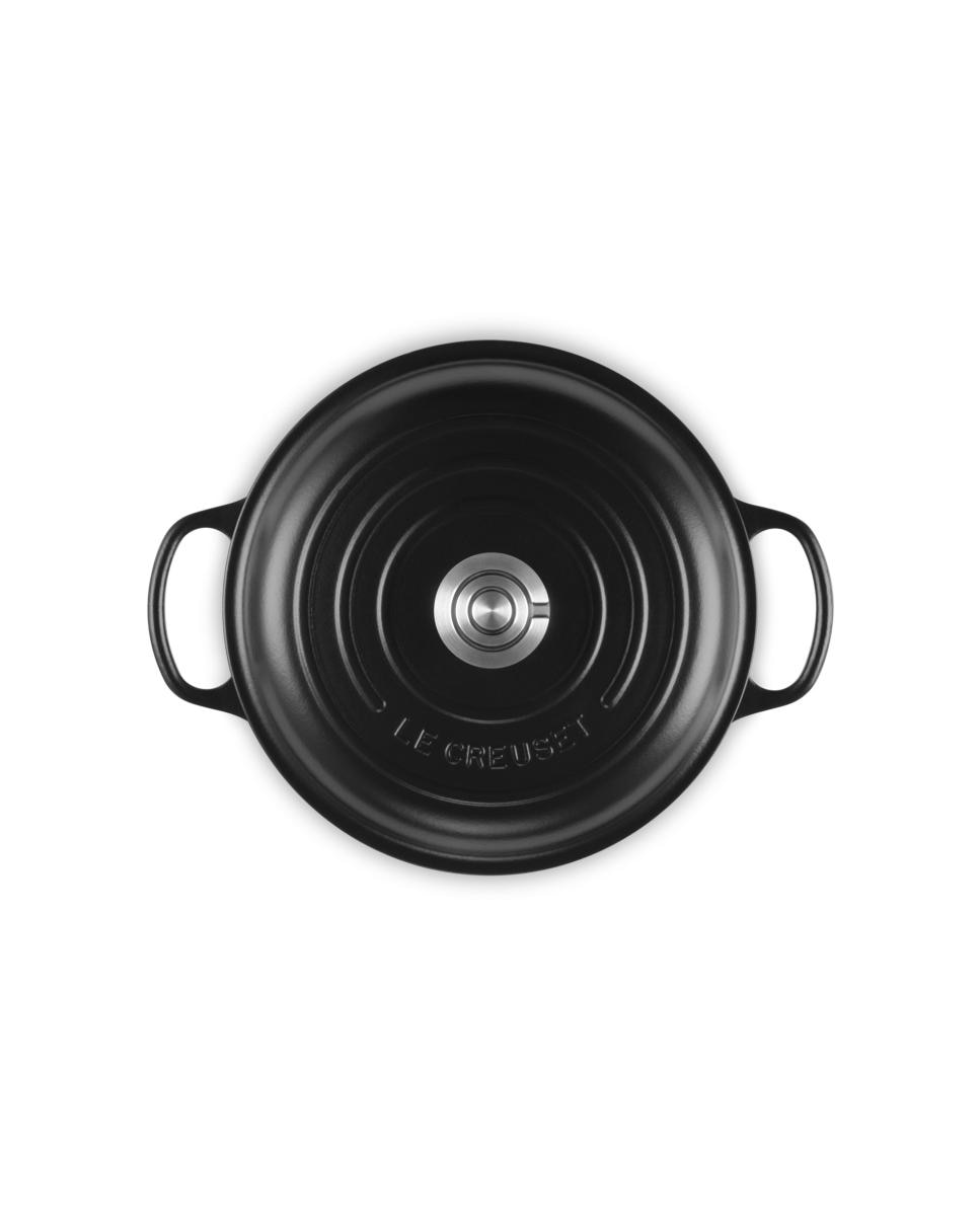 Cacerola baja de hierro fundido Le Creuset - Negro mate Cacerola de 26 cm Negro mate-5