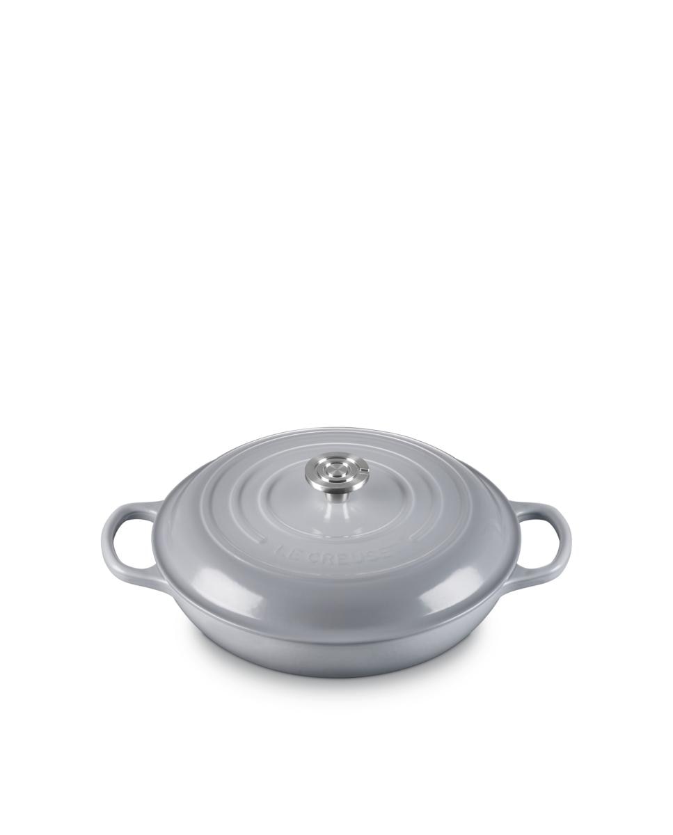 Cacerola baja de hierro fundido Le Creuset - Gris claro Cacerola de 26 cm Gris claro-2