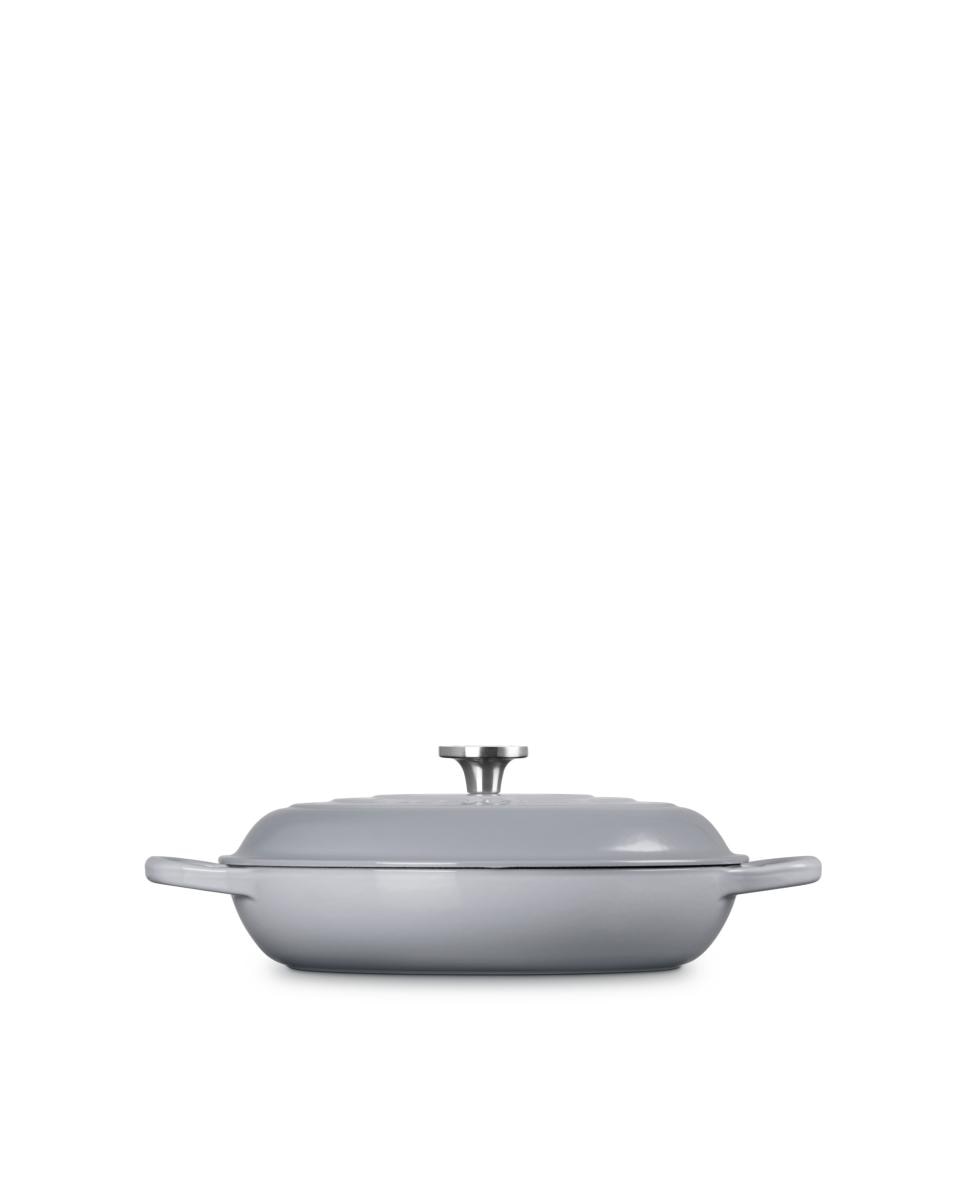 Cacerola baja de hierro fundido Le Creuset - Gris claro Cacerola de 26 cm Gris claro-3