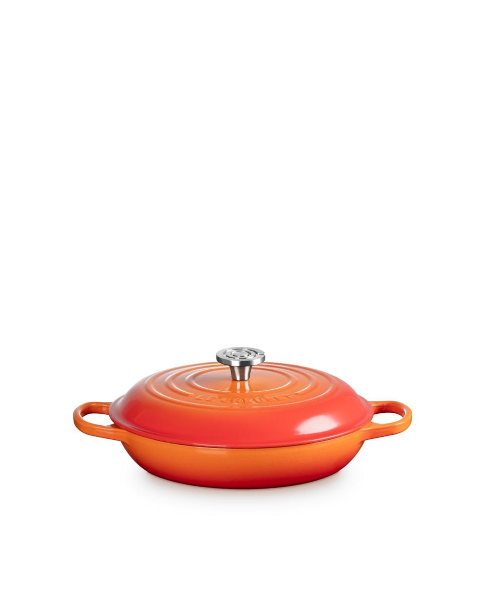 Imagen 1 de Cacerola baja de hierro fundido Le Creuset - Volcánico Cacerola de 28 cm Volcánico