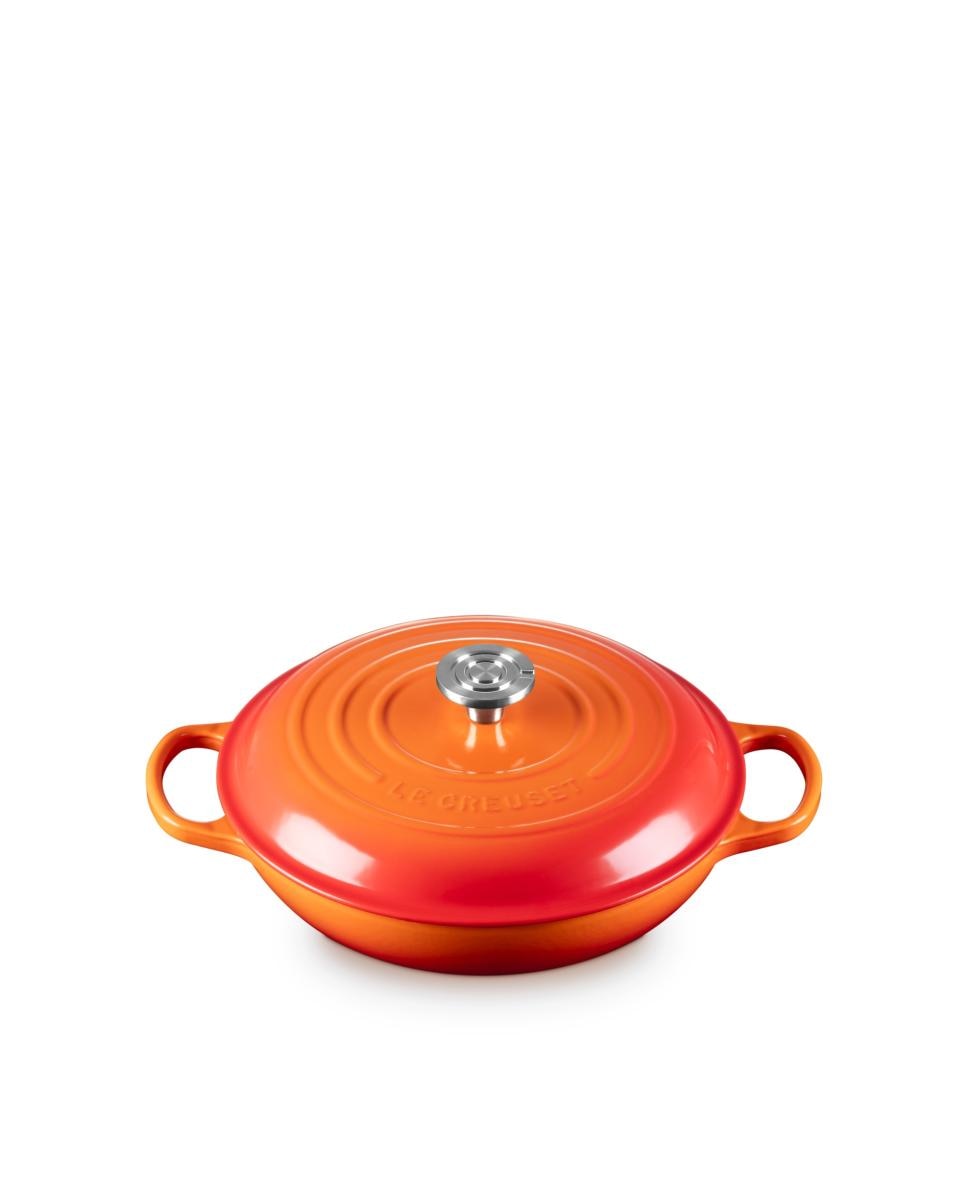 Imagen 2 de Cacerola baja de hierro fundido Le Creuset - Volcánico Cacerola de 28 cm Volcánico