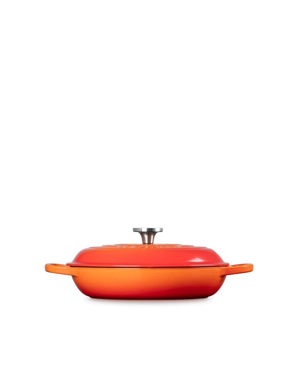 Imagen 3 de Cacerola baja de hierro fundido Le Creuset - Volcánico Cacerola de 28 cm Volcánico